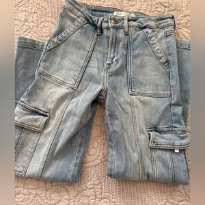 Altar'd State Light Blue Women's Jeans Overalls